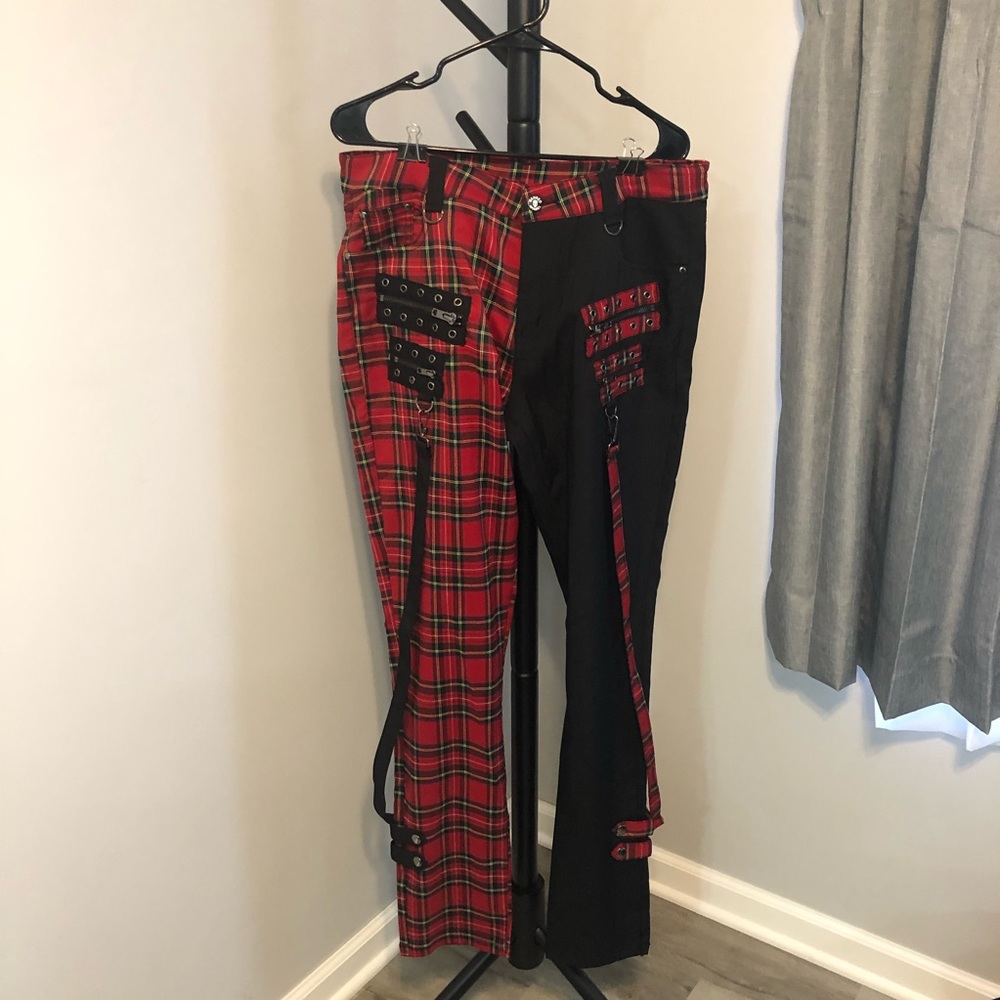 Banned Apparel split leg bondage pants